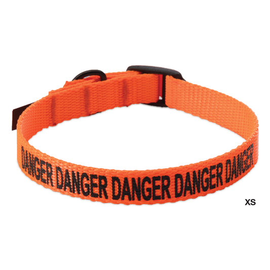 Cut-to-Fit “Danger” Dog Collar