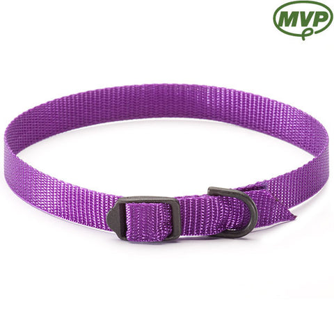 All Weather Nylon Dog Collar with ID Patches [C48##1037 Nylon Collar] :  Exclusive Dog Breed: Dog Harness, Muzzle, Collar, Leash, Dog Supplies