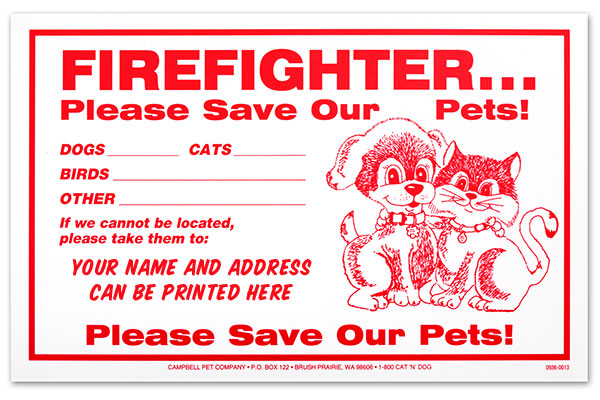 Personalized Firefighter Signs